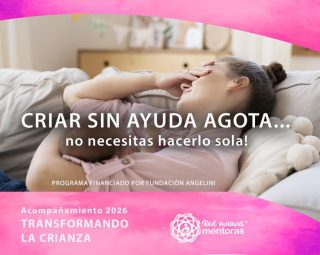 ¿Eres mamá de un hijo o hija entre 0 y 9 años y te sientes agotada, sobrepasada o sola en la crianza?

En Fundación Mamás Mentoras sabemos que criar no siempre es fácil y que muchas veces necesitamos una red de apoyo que nos acompañe.

Por eso te invitamos a postular al programa “Transformando la Crianza”, donde podrás recibir de manera totalmente gratuita y online:

✨ Acompañamiento personalizado de una Mamá Mentora.
✨ 15 sesiones individuales de apoyo y contención.
✨ 5 talleres de crianza y bienestar emocional.

📅 Convocatoria abierta del 15 al 26 de junio.
👩‍👧‍👦 CUPOS LIMITADOS

Requisitos:
✔ Ser mamá de un niño o niña entre 0 y 9 años.
✔ Contar con Registro Social de Hogares vigente.
✔ Comprometerte a participar del proceso entre julio y noviembre.

👉 Postula en el link de nuestra BIO!

Porque ninguna mamá debería vivir la crianza sola. 💕 #transformandolacrianza #saludmentalmaterna #maternarencompañiatransforma