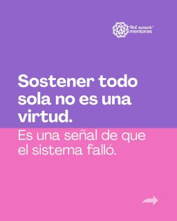 Nadie debería tener que sostenerlo todo sola.
Pero vivimos en un mundo que durante siglos le dijo a las mujeres que el cuidado era suyo, de su cuerpo, de su tiempo, de su energía. Y que hacerlo bien, sin quejarse, era la medida de ser una buena mamá.
Eso no es naturaleza. Es cultura. Y la cultura puede cambiar.
La soledad en la maternidad no es un problema personal. No es que "a ti te tocó difícil" o que "deberías pedir más ayuda." Es un problema estructural, que se repite en millones de casas, en millones de historias, casi siempre en silencio.
Y el silencio cuesta. Cuesta salud mental. Cuesta vínculos. Cuesta sueño, proyectos, identidad.
Por eso creemos que la solución tampoco puede ser individual.
Cuando las mujeres se acompañan entre sí, sin juicio, sin recetas, solo presencia, algo se rompe.
El aislamiento pierde fuerza. La carga se distribuye. Y lo que antes se vivía como fracaso propio, empieza a verse como lo que siempre fue: una responsabilidad de todas y todos.
Maternar en compañía no es un lujo. Es una necesidad. Y es posible.
Comparte esto con una mamá que necesite leer que no está sola.
#mamasmentoras #maternidadreal #cuidadocolectivo