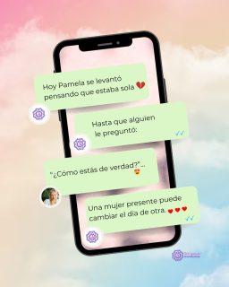 A veces, un mensaje de texto puede cambiar por completo cómo se siente una mamá. 💬
Un “te entiendo”, un “estoy aquí” o un “no estás sola” puede hacerla sentir escuchada, comprendida y acompañada 💜
Eso es lo que construimos en Mamás Mentoras…
Una red de mujeres que, sin importar la distancia, elegimos estar cerca.
Porque en la maternidad, acompañarnos también puede cambiarlo todo. ✨
💜 #MamásMentoras
🤝 #MaternidadAcompañada
💬 #EscucharTambiénEsAcompañar
✨ #RedDeMamás
🫂 #NoEstásSola