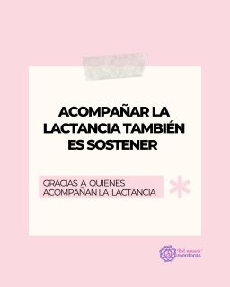 Hay acompañamientos que pueden hacer una gran diferencia. 💜

Hoy queremos agradecer a nuestras asesoras de lactancia, que con sus conocimientos, tiempo y vocación están presentes para orientar, escuchar y sostener a las mamás de nuestra Fundación en una etapa llena de aprendizajes y desafíos.

Gracias por estar, por entregar y por acompañar.
 Porque ninguna mamá debería transitar la lactancia sintiéndose sola. 💜

#MamasMentoras #LactanciaMaterna #AcompañarEsSostener #RedDeApoyo #MaternidadAcompañada