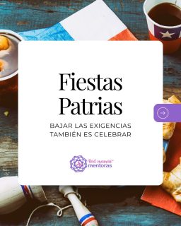 Hoy es 18 de septiembre 🇨🇱

🍷Mientras todos entran en modo celebración 🥩

😩Muchas madres sienten culpa por no poder adaptarse a los planes y horarios⏰

No eres complicada por cuidar tus necesidades y las de tus hijos e hijas. 

🫂No estás sola.

Hoy atrévete a decir lo que necesitas 📣

🫷Pedir que te esperen y poner límites que te hagan sentir reconocida y respetada.

Porque cuidarte también es celebrar 💜

#MamasMentoras #FiestasPatrias #MaternidadReal #PonerLimites #crianzaacompañadas