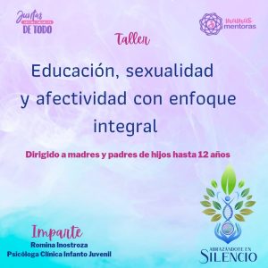Educación, sexualidad y afectividad con enfoque integral